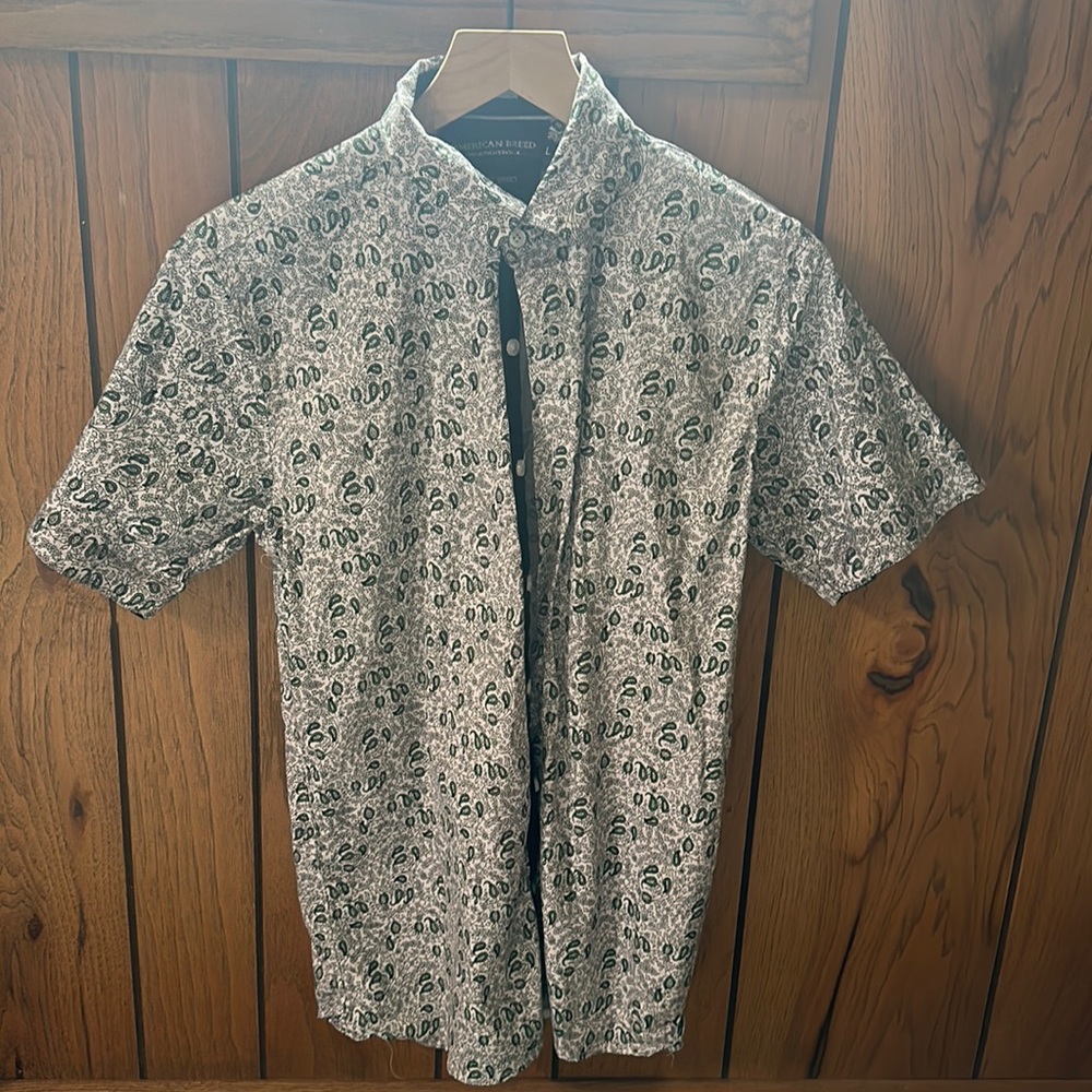 Men’s Short Sleeve Dress Shirt
